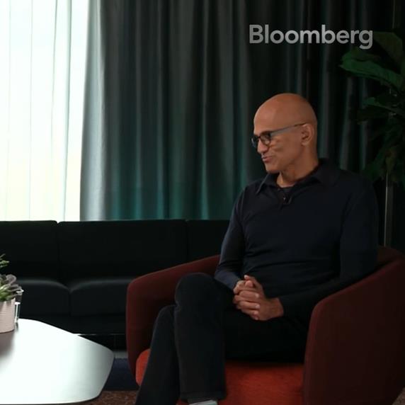Bloomberg News Interview with Microsoft CEO Satya Nadella on the Future ...